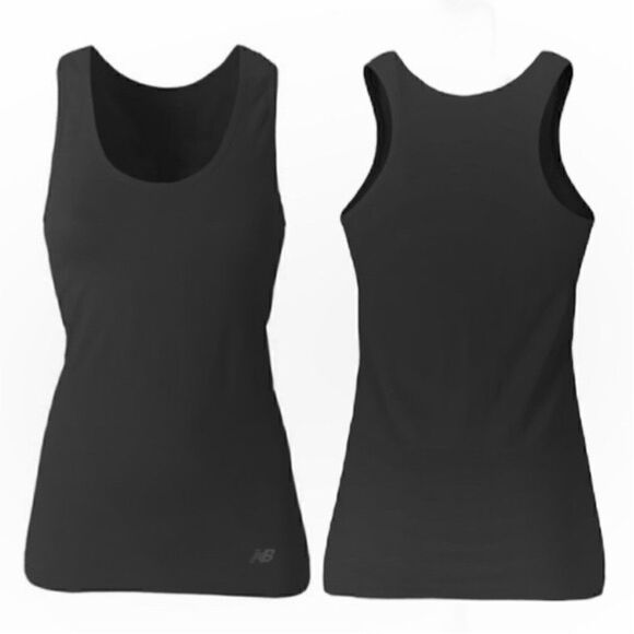 New Balance NWT Women’s Performance Seamless Tank in Caviar Black Size Small - Picture 2 of 12